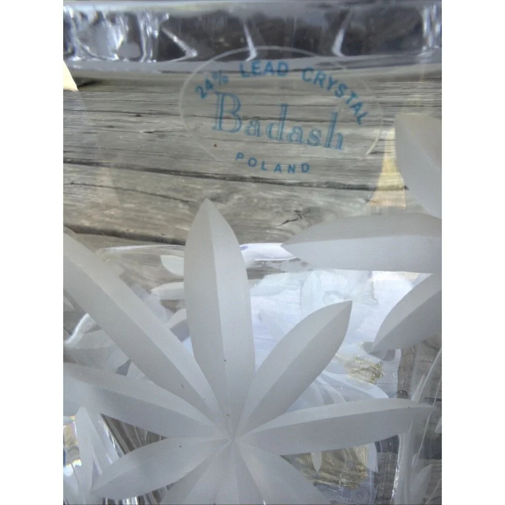 Badash lead crystal